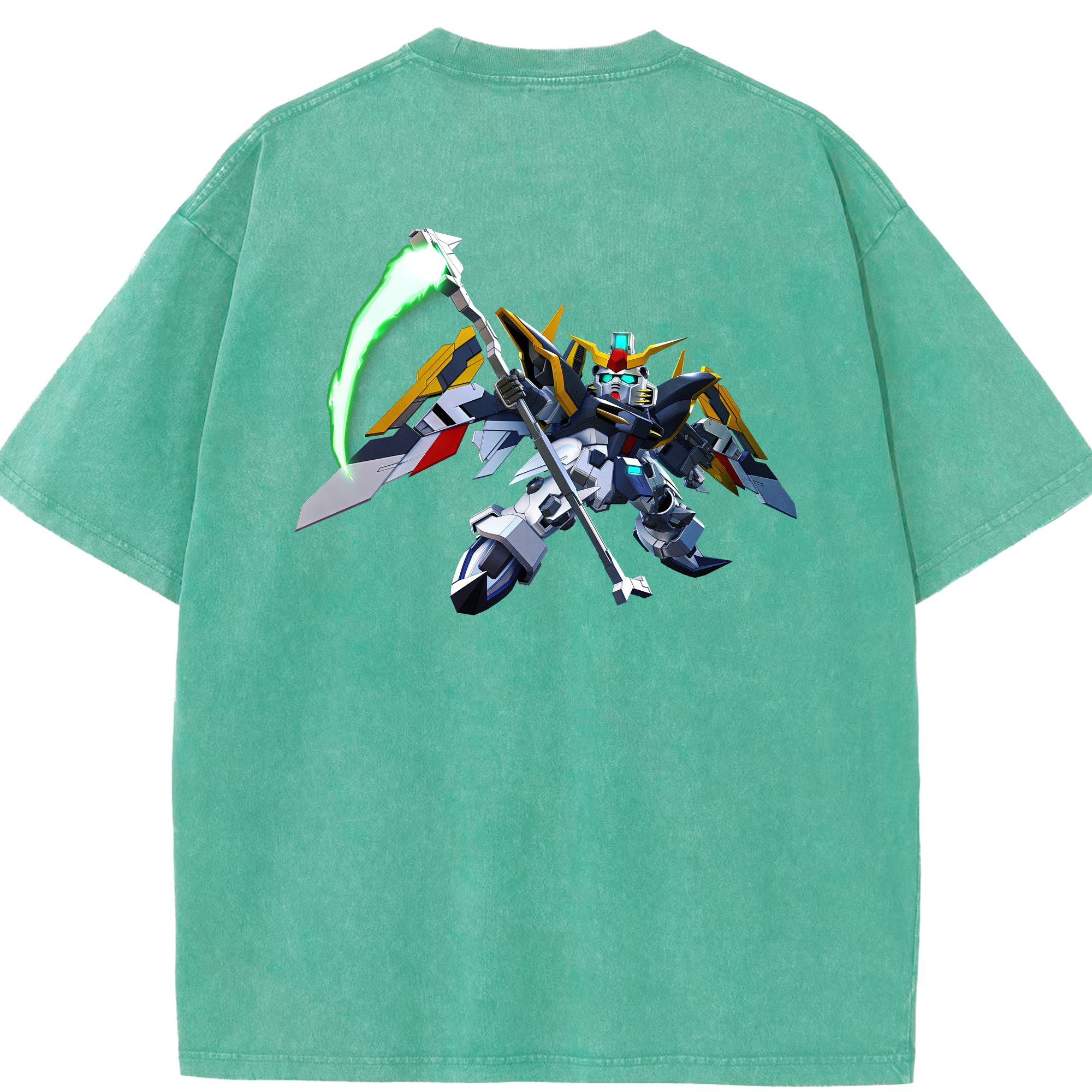 （画像用） 機動戦士ガンダム Mobile Suit Gundam 綿100% ヴィンテージ風 半袖Tシャツ（背面プリント）
